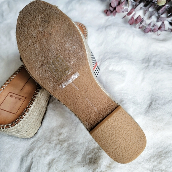 🕊️ Dolce Vita Jute Platform Espadrilles size 9 - Picture 6 of 7